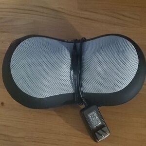 Black and Silver Massage Pillow